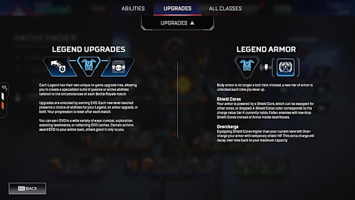 Two big changes in Season 20 of Apex Legends are the Legend Upgrade System and Legend Armor changes.
